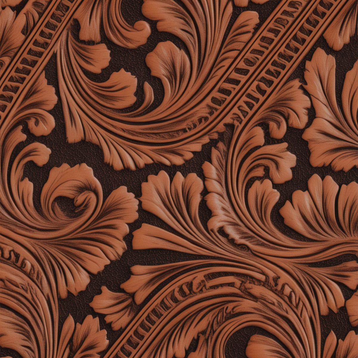 Saddle Blossom Pattern 11 Minky Fabric