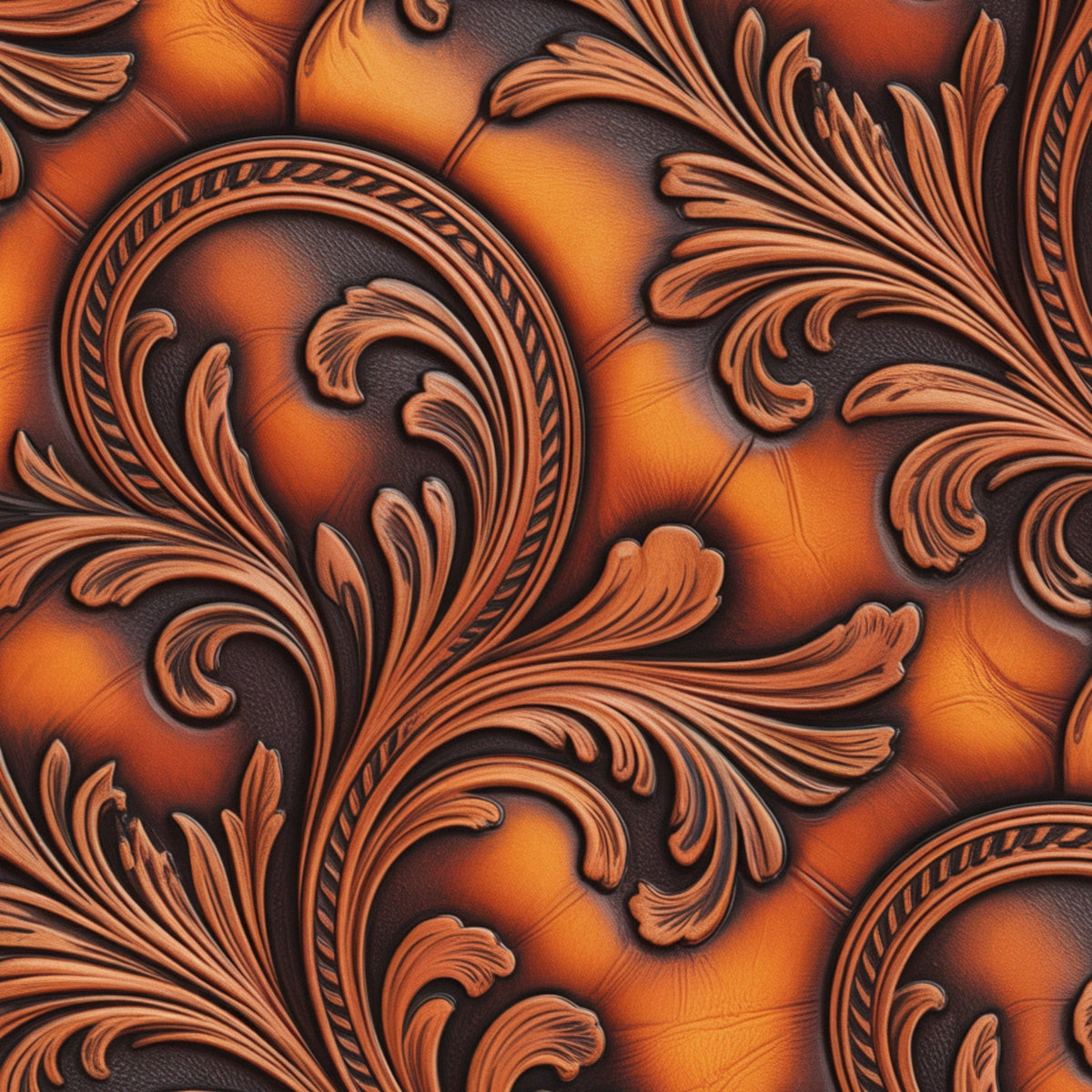 Saddle Blossom Pattern 12 Minky Fabric