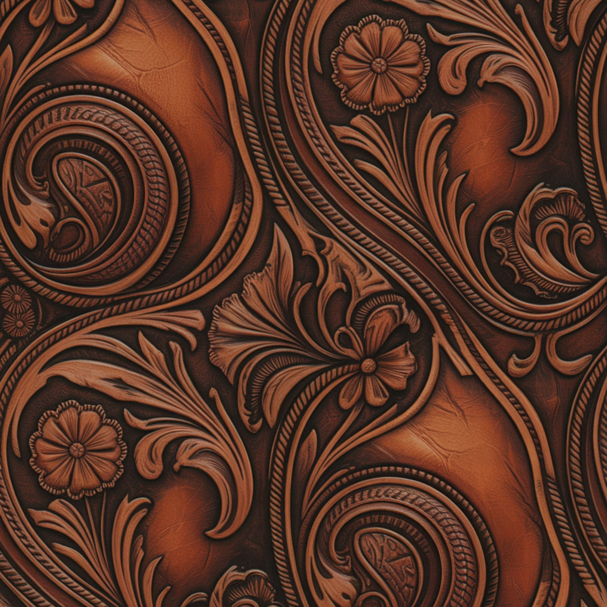 Saddle Blossom Pattern 15 Minky Fabric