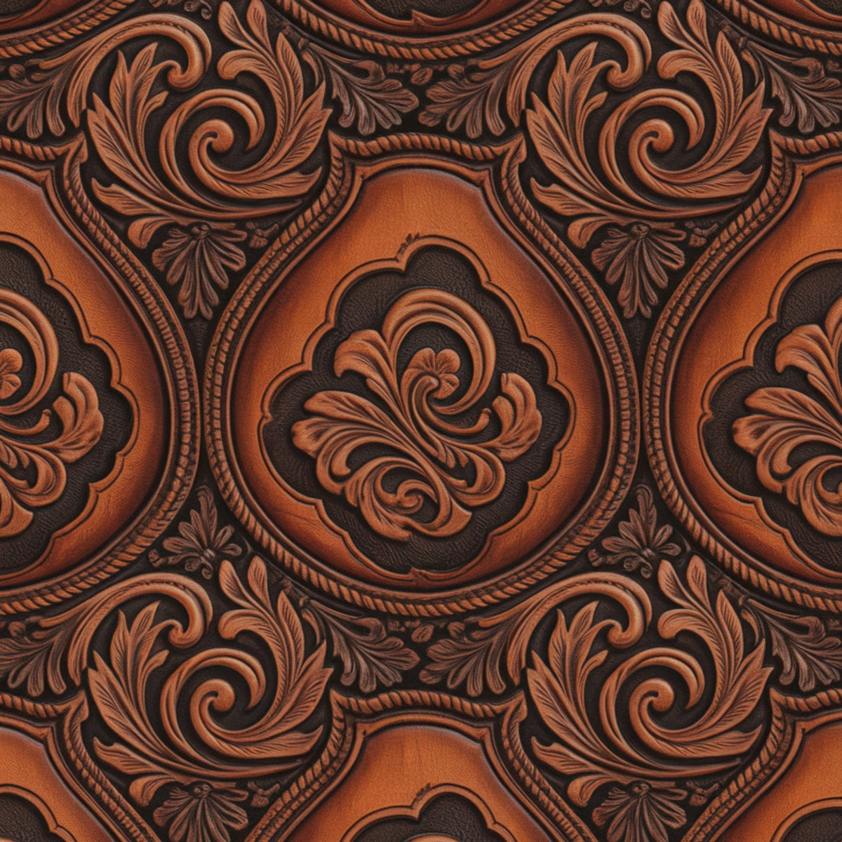 Saddle Blossom Pattern 1 Minky Fabric