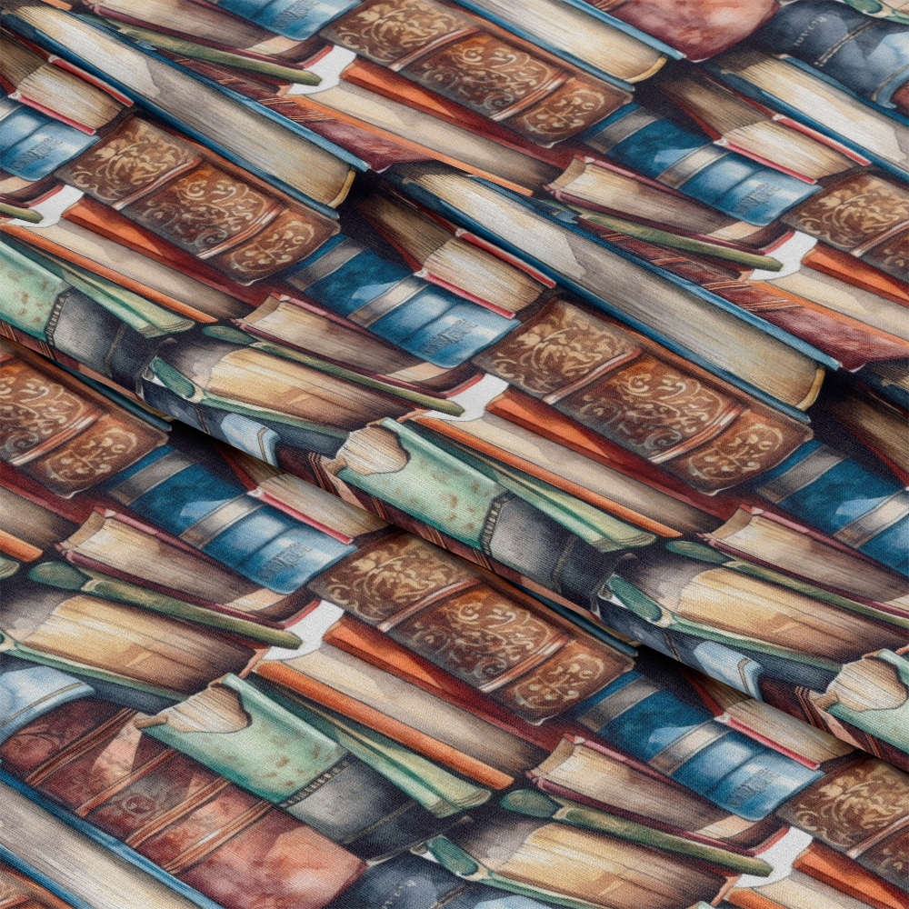 Whimsical Library Pattern 10 Quilting Cotton Fabric
