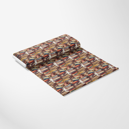 Whimsical Library Pattern 15 Quilting Cotton Fabric