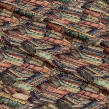 Whimsical Library Pattern 16 Quilting Cotton Fabric