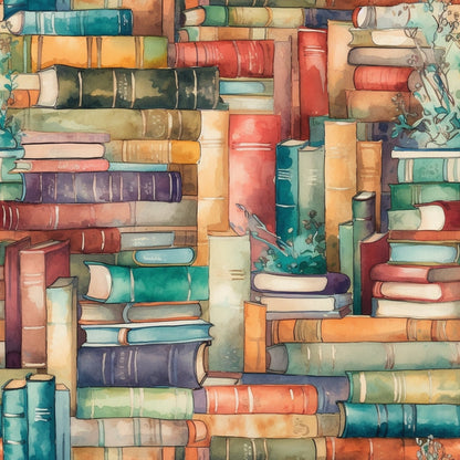 Storybook Vines Pattern 1 Minky Fabric