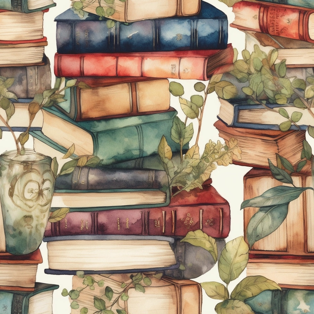 Storybook Vines Pattern 5 Minky Fabric