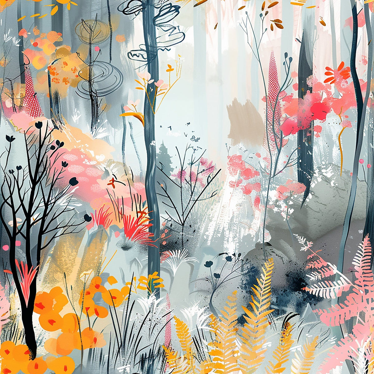 Twilight Grove Pattern 3 Minky Fabric