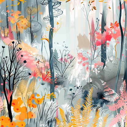 Twilight Grove Pattern 3 Minky Fabric
