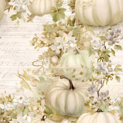 Ivory Harvest Pattern 11 Minky Fabric