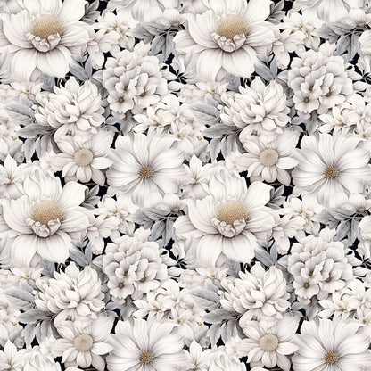 Porcelain Petals Pattern 11 Minky Fabric