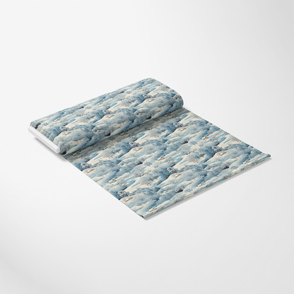 Winter Scenery Pattern 13 Quilting Cotton Fabric