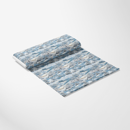 Winter Scenery Pattern 17 Quilting Cotton Fabric