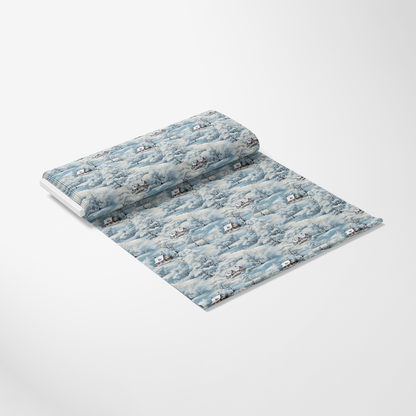 Winter Scenery Pattern 21 Quilting Cotton Fabric