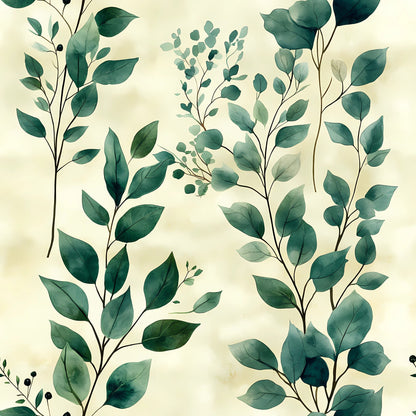 Berry Boughs Pattern 11 Minky Fabric