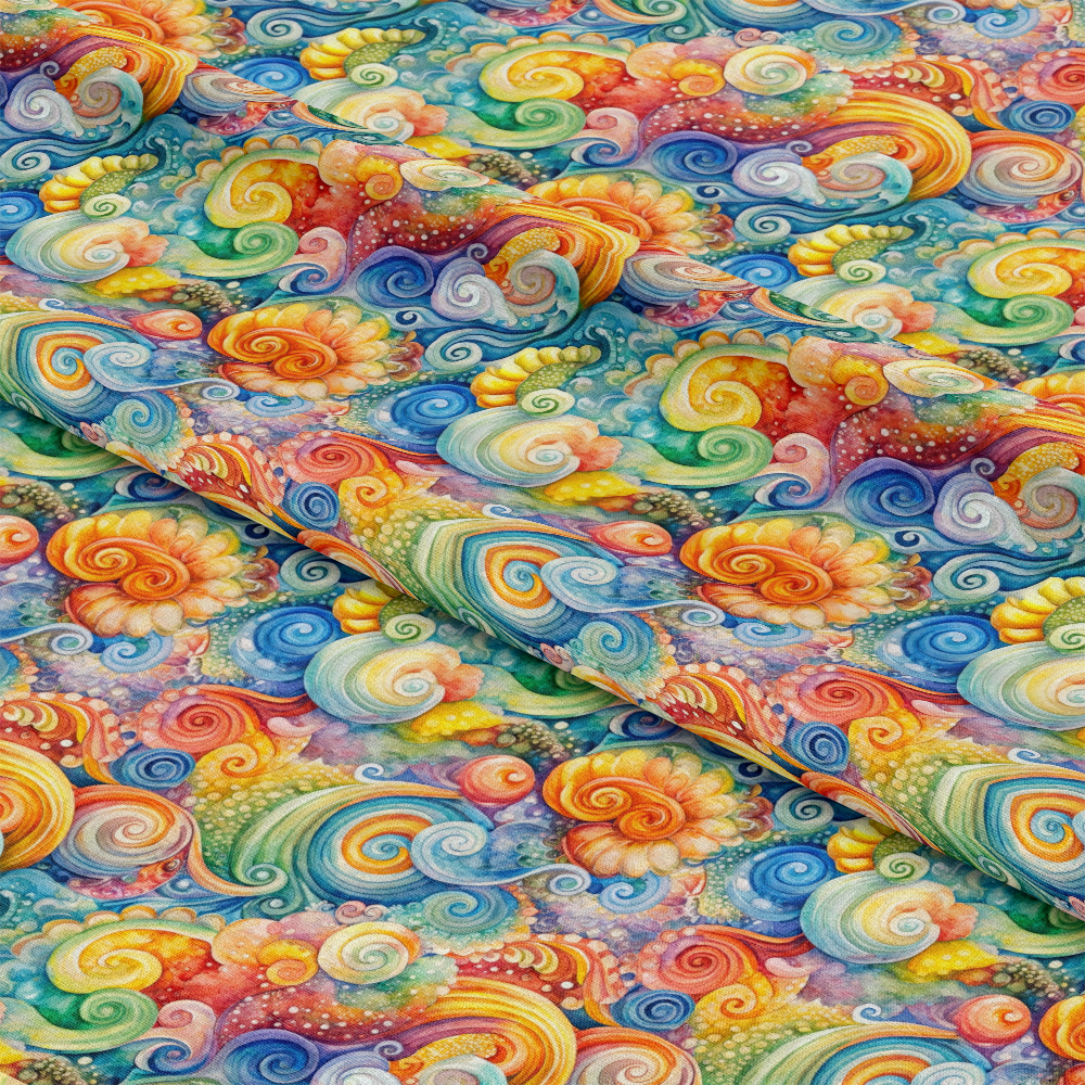 Wonderland Vortex Pattern 12 Quilting Cotton Fabric