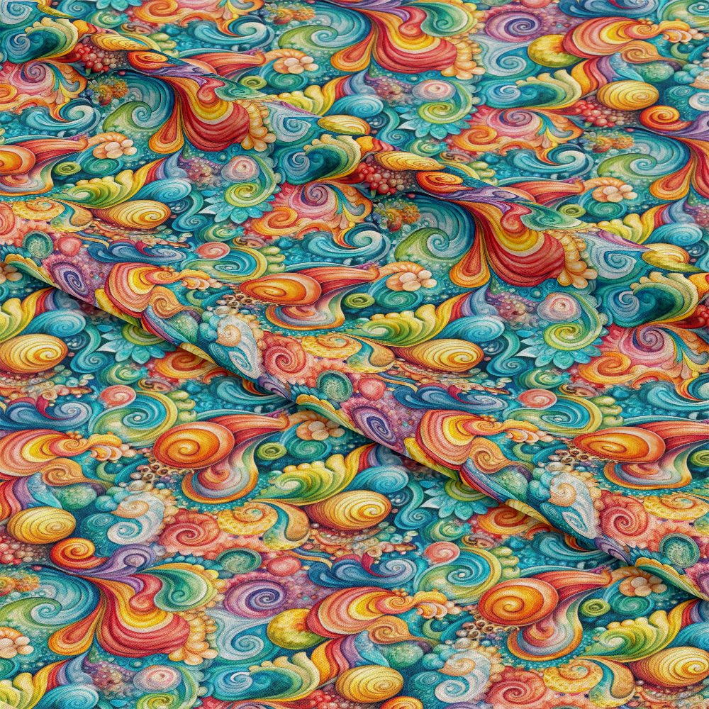 Wonderland Vortex Pattern 1 Quilting Cotton Fabric