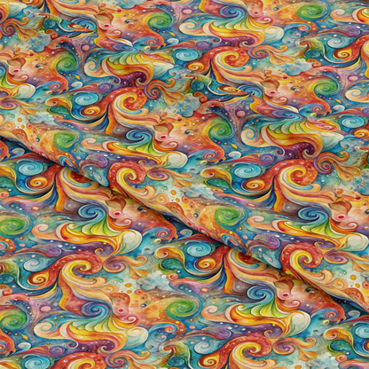 Wonderland Vortex Pattern 7 Quilting Cotton Fabric