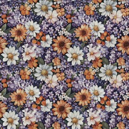 Twilight Meadow Pattern 5 Minky Fabric