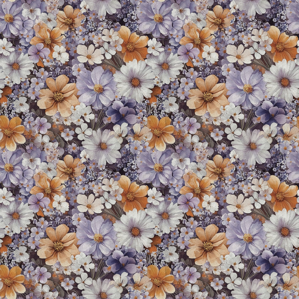 Twilight Meadow Pattern 7 Minky Fabric