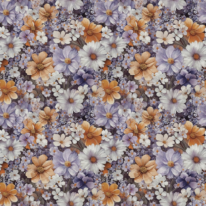 Twilight Meadow Pattern 7 Minky Fabric