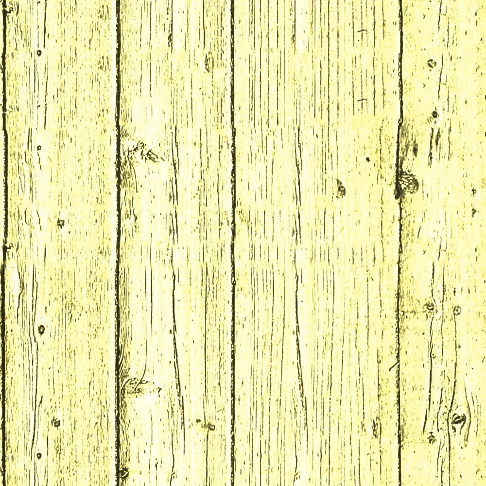 Sunny Yellow Planks Pattern 100 Minky Fabric