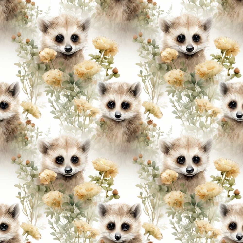 Forest Friends Pattern 10 Minky Fabric