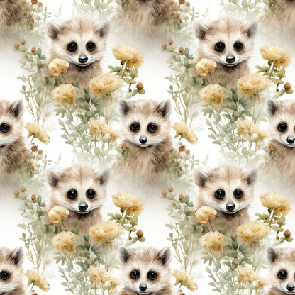 Forest Friends Pattern 10 Minky Fabric