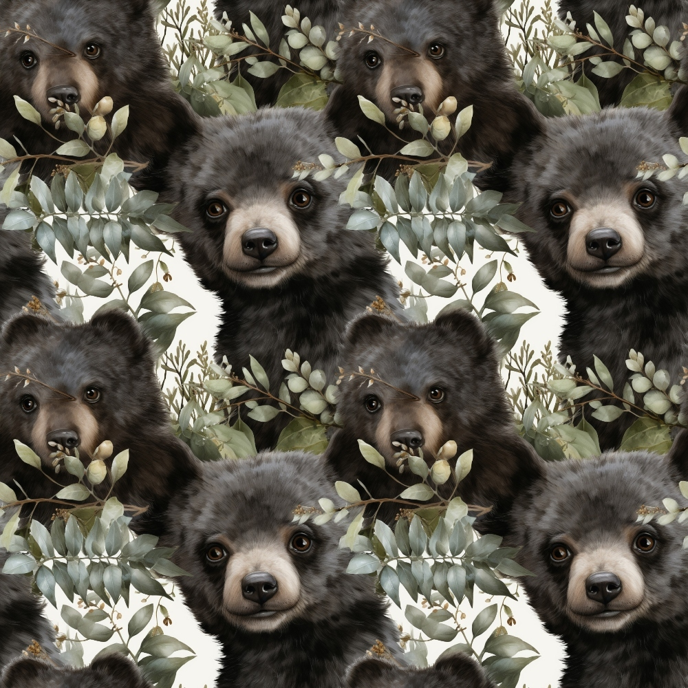 Forest Friends Pattern 11 Minky Fabric