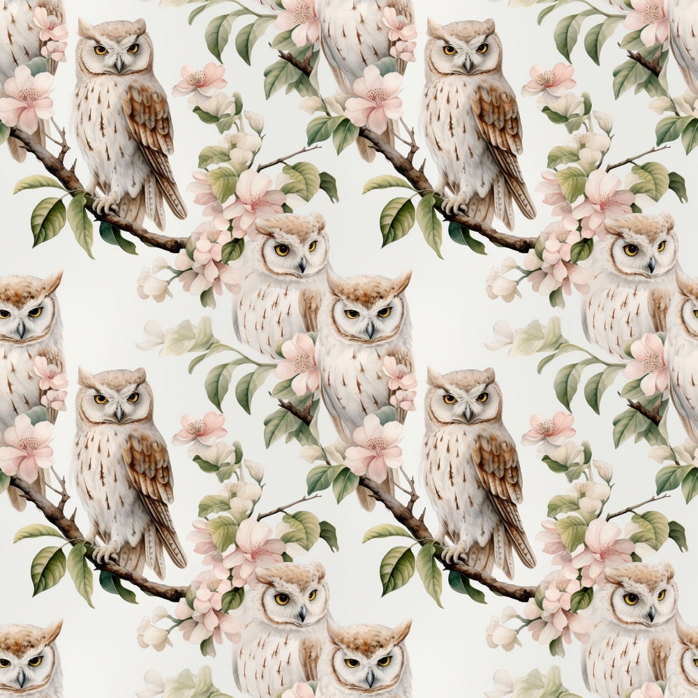 Forest Friends Pattern 2 Minky Fabric