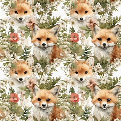 Forest Friends Pattern 3 Minky Fabric