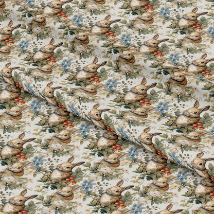 Woodland Animals Pattern 4 Quilting Cotton Fabric