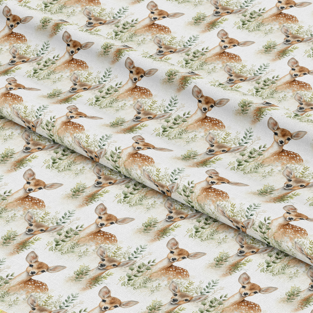 Woodland Animals Pattern 5 Quilting Cotton Fabric