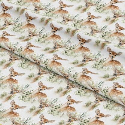 Woodland Animals Pattern 5 Quilting Cotton Fabric