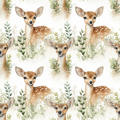 Forest Friends Pattern 5 Minky Fabric