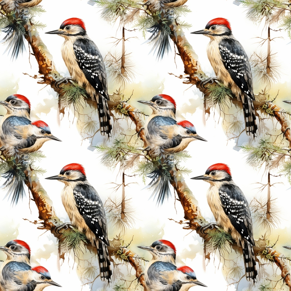 Forest Friends Pattern 6 Minky Fabric