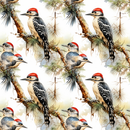 Forest Friends Pattern 6 Minky Fabric