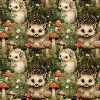 Forest Friends Pattern 8 Minky Fabric
