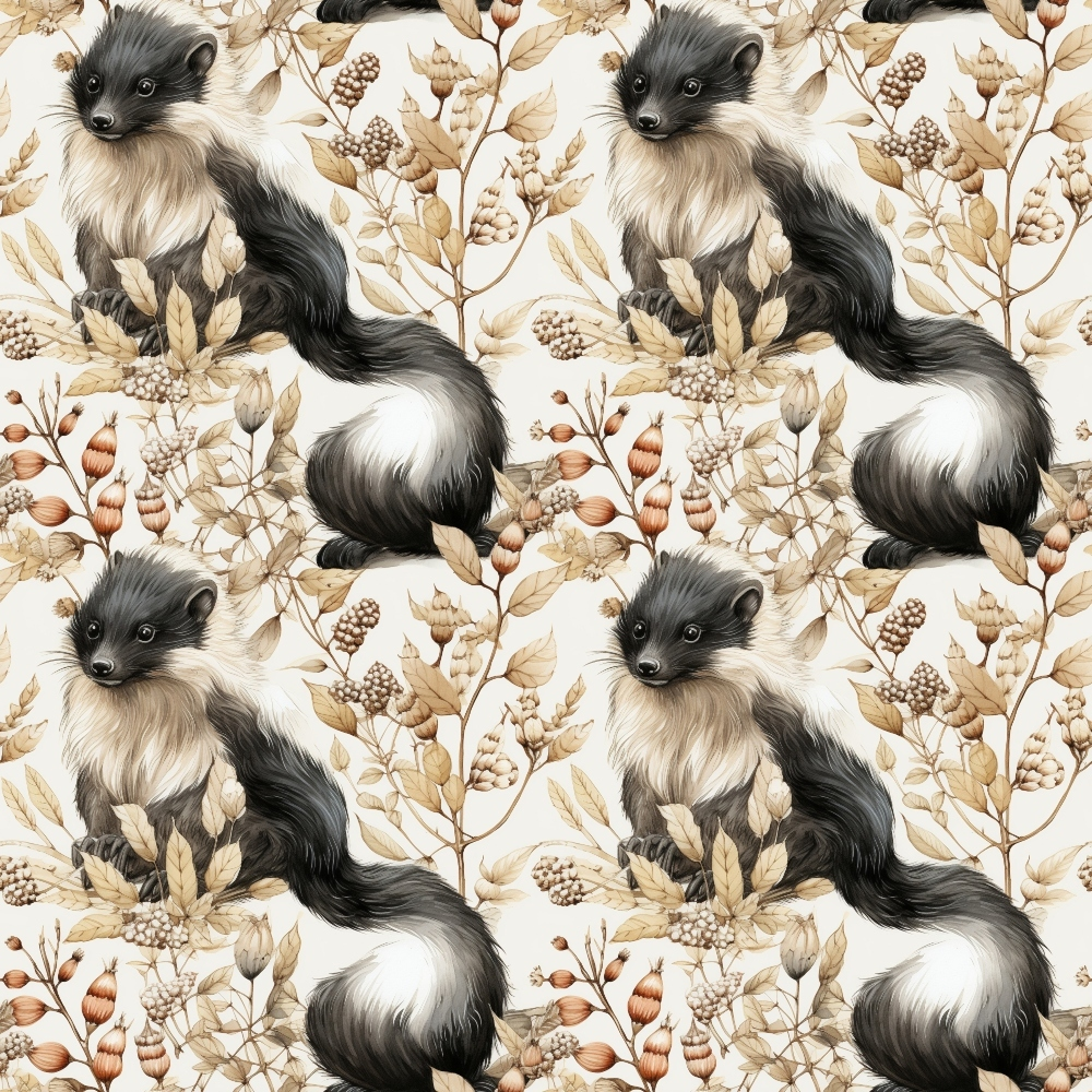 Forest Friends Pattern 9 Minky Fabric