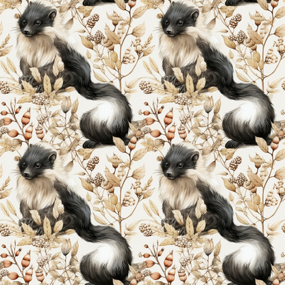 Forest Friends Pattern 9 Minky Fabric