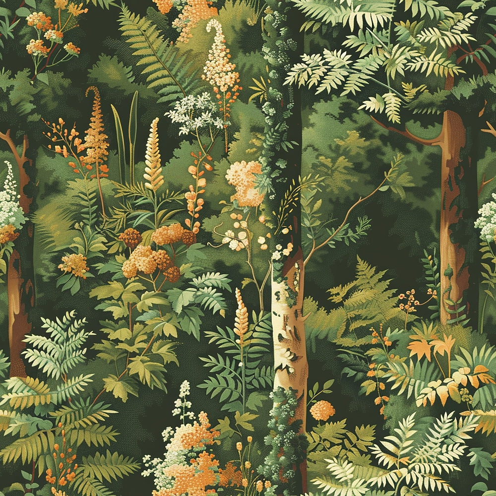 Tapestry Grove Pattern 1 Minky Fabric