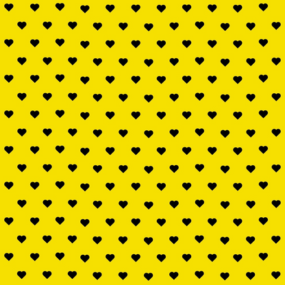 Honeybee Hearts Pattern 13 Minky Fabric