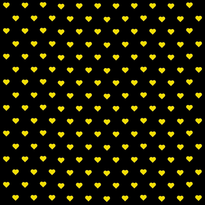 Honeybee Hearts Pattern 16 Minky Fabric