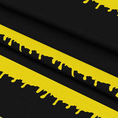 Yellow and Black Bees Pattern 6 Quilting Cotton Fabric