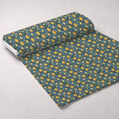 Amalfi Citrus Pattern 12 Minky Fabric