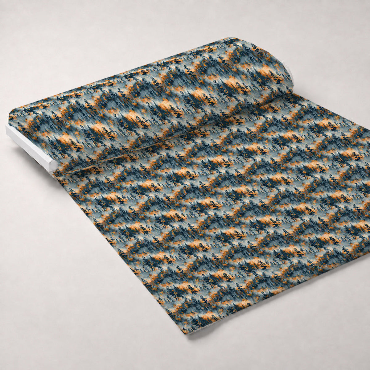 Amber Haze Forest Pattern 1 Minky Fabric