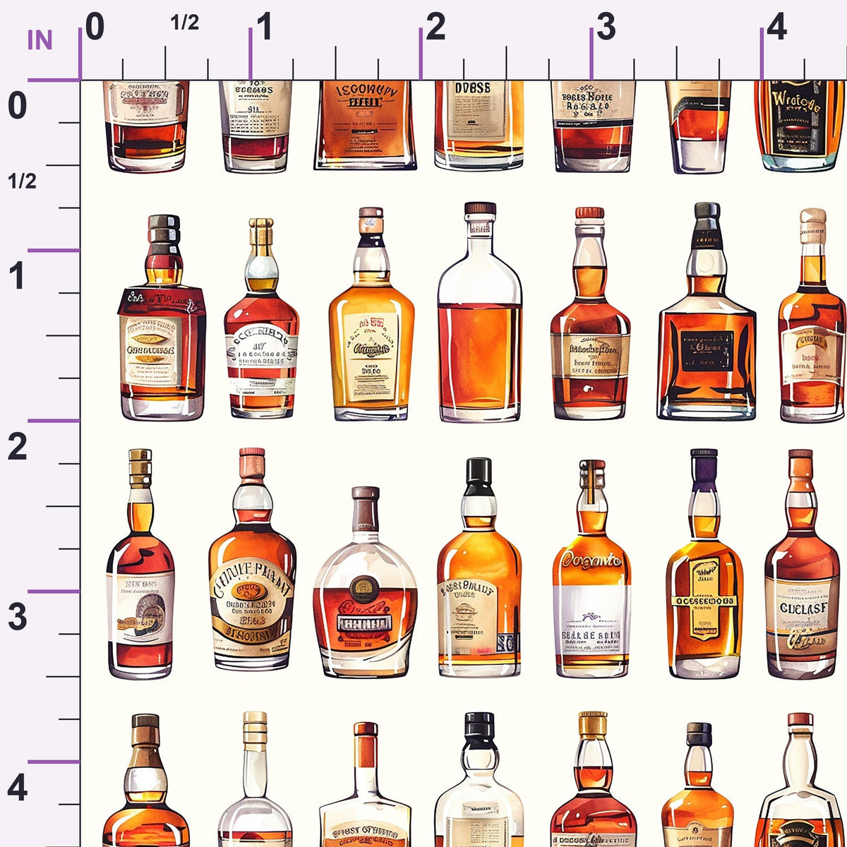 Amber Spirits Pattern 2 Minky Fabric