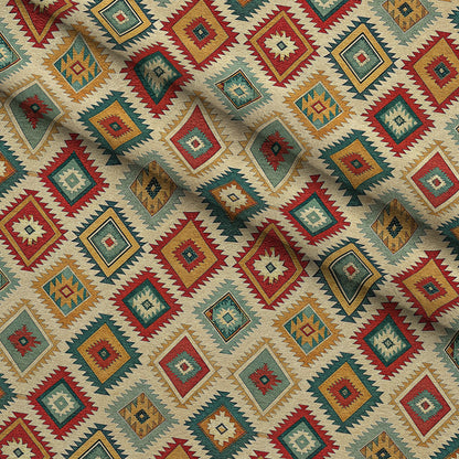 Anatolian Diamonds Pattern 3 Minky Fabric