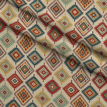 Anatolian Diamonds Pattern 7 Minky Fabric