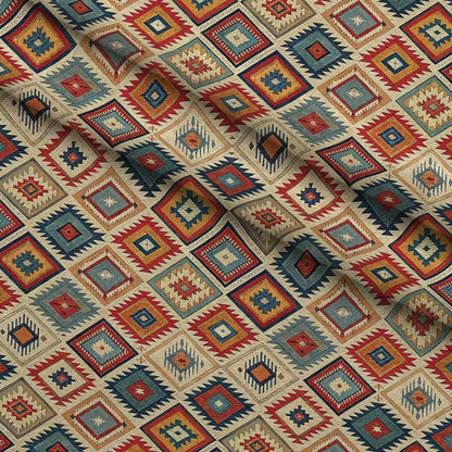 Anatolian Diamonds Pattern 9 Minky Fabric
