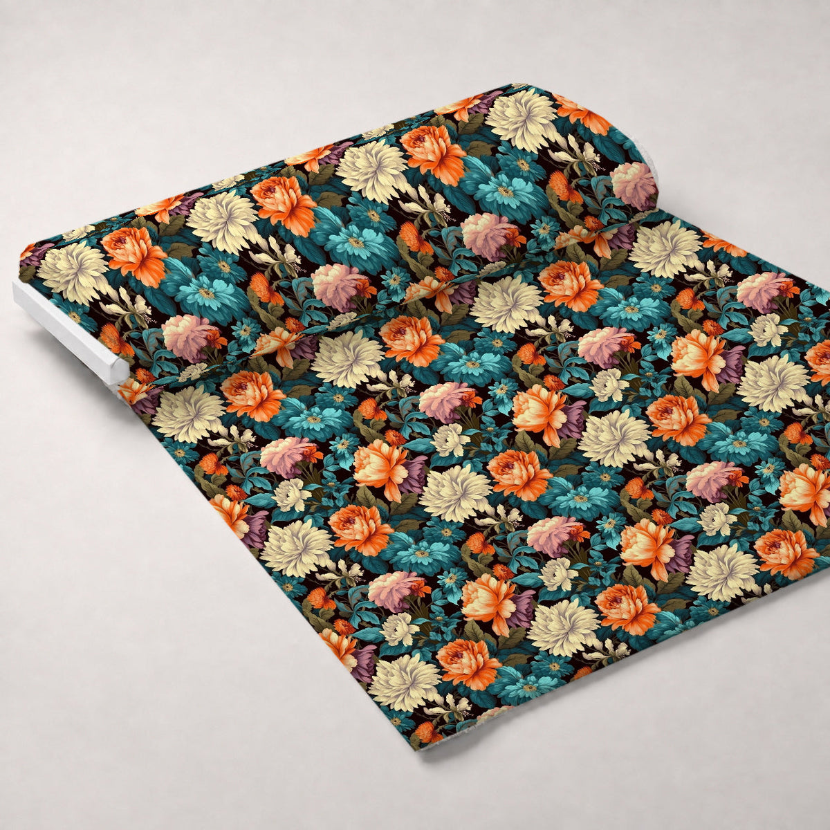Antique Bouquet Pattern 6 Minky Fabric