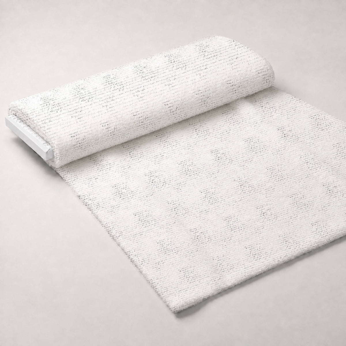 Antique Script Pattern 1 Minky Fabric